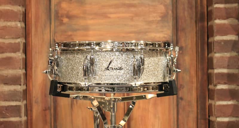 Sonor Vintage Series 5x14 Silver Glitter Snare Drum - New! image 1