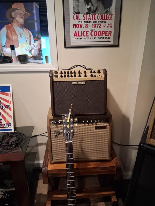 Fishman Loudbox Artist 120-Watt 1x8" Acoustic Combo Amp w/Bluetooth 2024 - Brown image 1