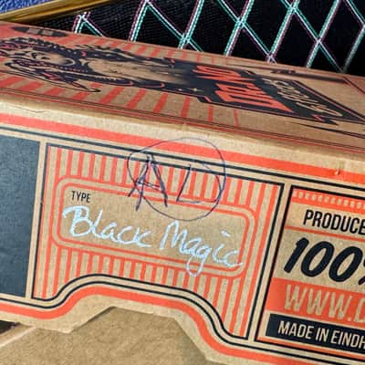 Dr NO Effects BLACK MAGIC BASS DISTORSION  Signed for “Big Al”  Founder of Al’s Music Factory by Roel Aben  2005 image 11