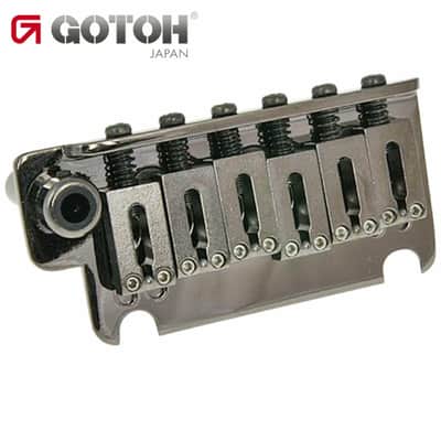 NEW Gotoh 510T-FE1 Non-locking 2 Point Tremolo Bridge w/ Hardware - COSMO BLACK