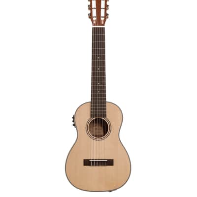 Immagine Alvarez AU70BE/6 Artist Baritone Travel Acoustic-Electric Ukulele (Natural Satin) - 2