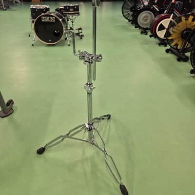 Spaun Spaun Custom 3 piece Acoustic Drumkit Mid 2010's - Matte Black with Gold Band image 15
