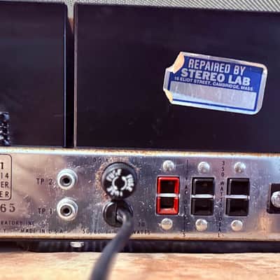 πΆβ¨ McIntosh MX114 FM Stereo Tuner Preamplifier w/ Original Walnut Cabinet β Serviced, Excellent Glass, Tested Working image 10