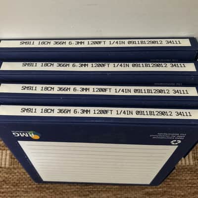 Set of 4 Brand New 1/4-inch Reel-to-Reel Tapes image 6