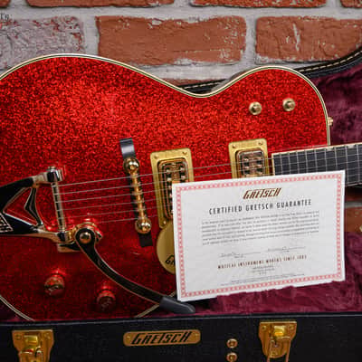 Gretsch G6129TG-59VS Limited Edition Sparkle Jet Red Sparkle 2025 w/OHSC image 4