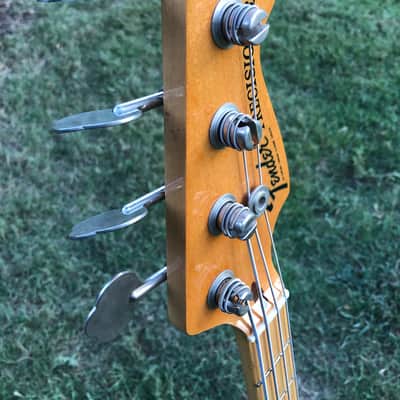 Fender Precision Bass with Maple Fretboard 1974 - Black image 6