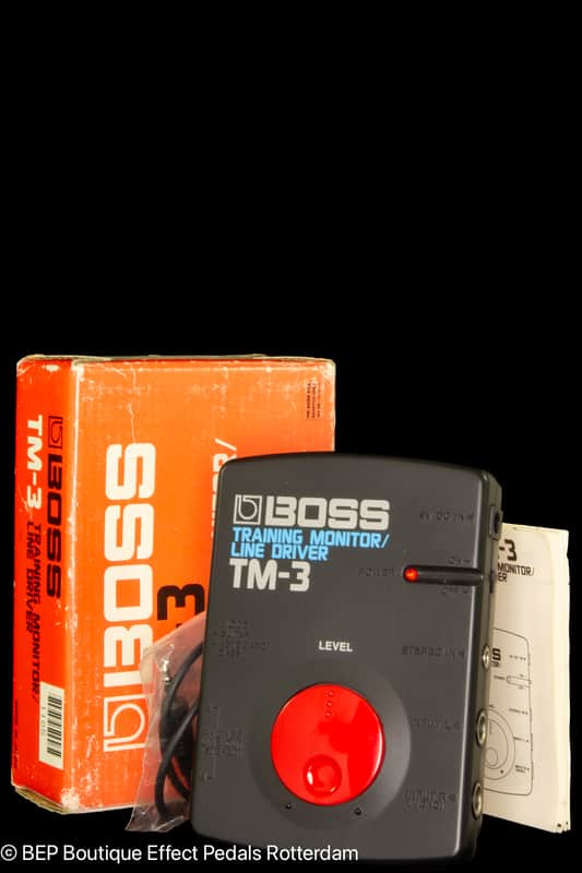 Boss TM-3 Training Monitor / Line Driver 1989 ZA046898 Japan image 1