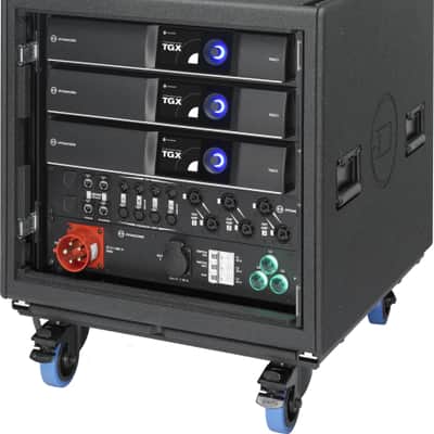 Dynacord SR20TGX-US Preconfigured 10U TGX Amplifier System Rack image 5