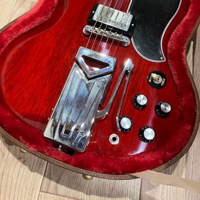 Gibson SG Standard '61 w/Sideway Vibrola 2021 - vintage cherry image 1