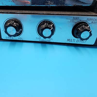 Vintage Jax Sekova Shin-ei Model No. 89 Wah Siren Tornado Surf Volume Guitar Effect Pedal Japan image 9