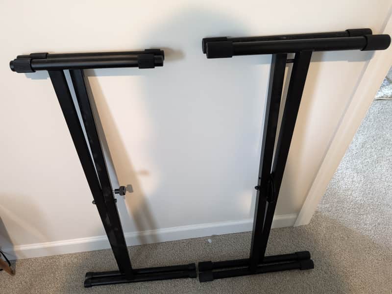 Proline PL100 X-Braced Keyboard Stand 2010s - Black & On Stage Stands X-Shaped Keyboard Stand 2010's - Black image 1