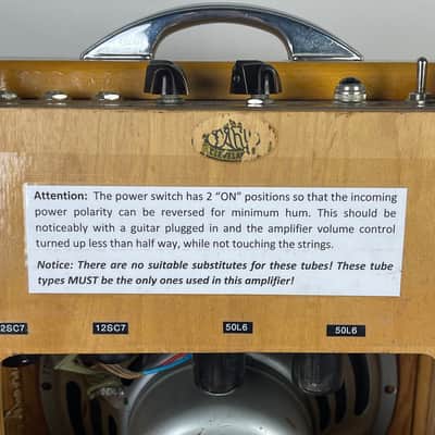 Vintage 1950 Alamo Model #4 amplifier - Super Rare Example image 4