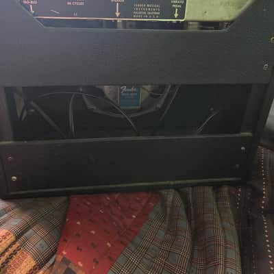 Fender Vibro champ amp 1967 - Black image 4