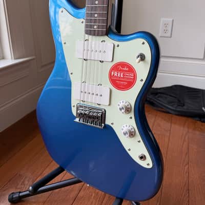 Squier Paranormal Jazzmaster XII 12-String Electric Guitar - Lake Placid Blue image 1