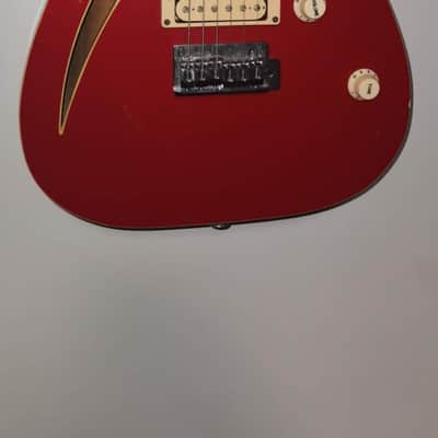 Charvel CDT-70 Charvel Dinky Thinline 1993 Metallic Red image 5