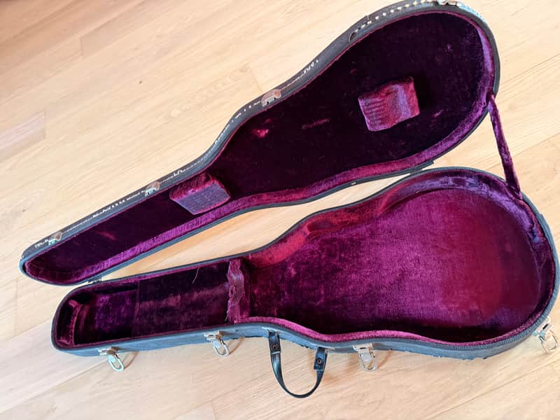 Gibson Les Paul 1969-1974 - Black with purple inlay image 1