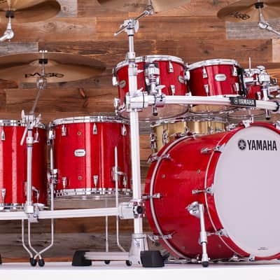 YAMAHA PHOENIX PHX 6 PIECE DRUM KIT, TEXTURED RED GARNET image 3