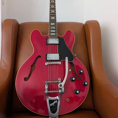 Gibson ES-335TD with Bigsby 1968- Cherry image 1