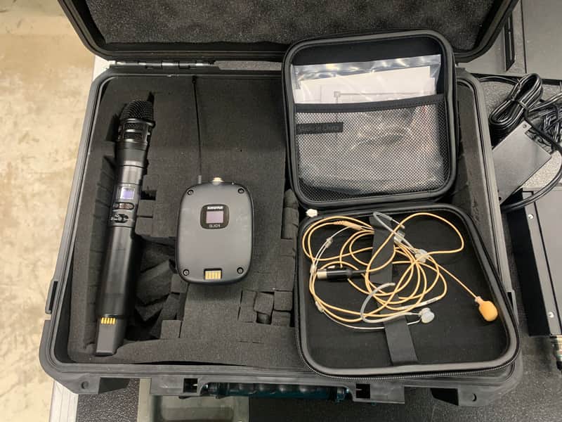 Shure SLXD - Dual Channel with Beltpack and Handheld | Reverb