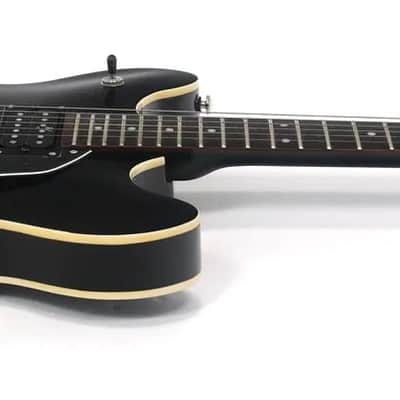2010 Oscar Schmidt by Washburn Delta King OE-30/BK Hollowbody Electric Guitar - Black Beauty image 10