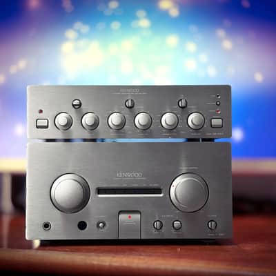 KENWOOD A-1001 + GE-1001 🌈RaRe🌈 Japan Vintage Stereo Amplifier & Equalizer image 2
