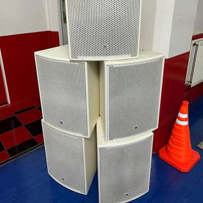 Turbosound 15" TCS-121C PA Speakers - White image 2