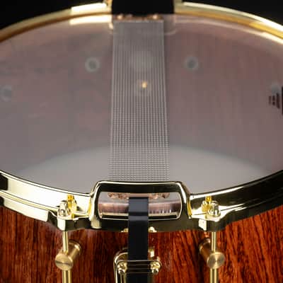 Seven Six Drum Company Bubinga and Jatoba Art Custom Snare Drum 6x14 image 5