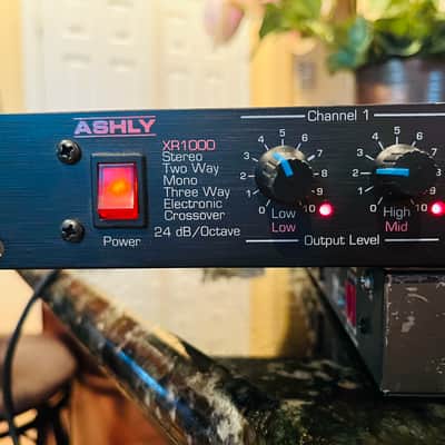 Ashly XR1000 Stereo Crossover 1990's Black image 3