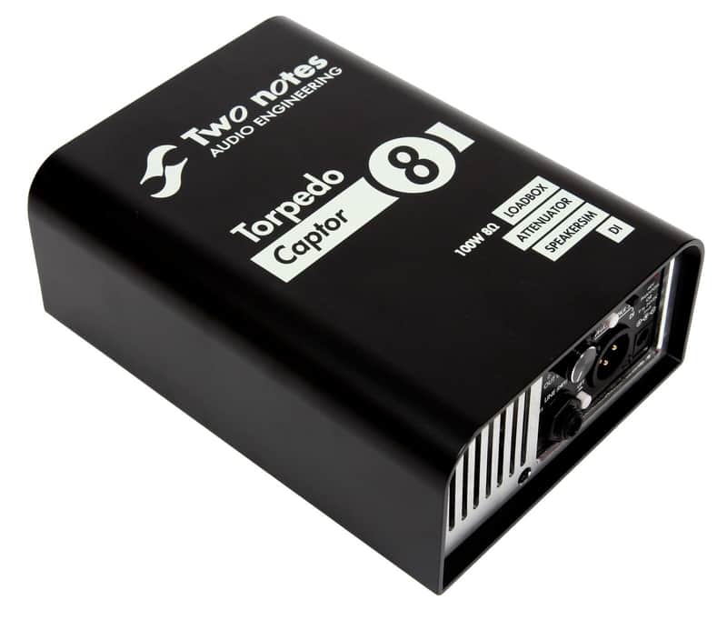 Two notes Torpedo Captor 8Ω Two Notes Torpedo Captor Reactive Loadbox DI and Attenuator - 8