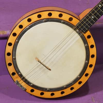 1920s Vega William Schmick Lyric Resonator Tenor Banjo (VIDEO! Fresh Work, Ready) image 2