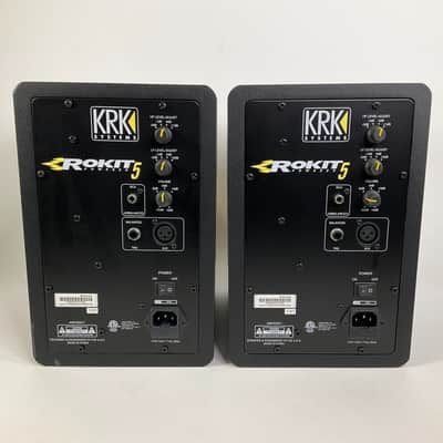 KRK Rokit 5 G3 Powered Studio Monitor Speaker Pair Tested Working image 4