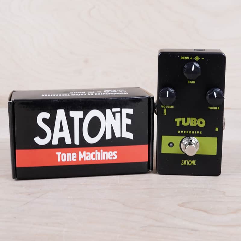 Satone S806 Tubo Overdrive Electric Guitar Effect Pedal Boxed image 1
