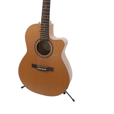 Simon & Patrick Songsmith Concert Hall Acoustic Guitar 2010s - Semi-Gloss Burst image 2