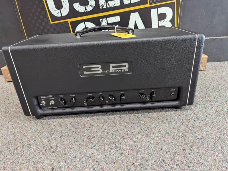 Used 3rd Power Citizen Gain Reverb Tube Amp Head image 1