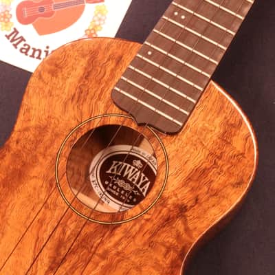 Kiwaya KPC-1K / HG Solid High Grade Hawaiian Koa Concert Ukulele #5399 image 3