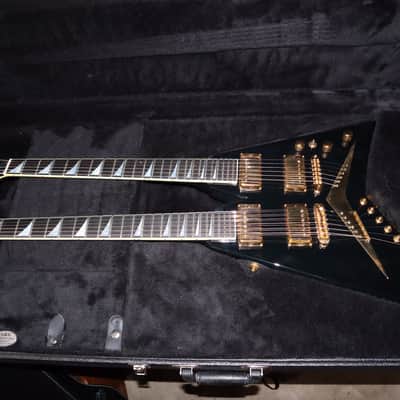 Jackson USA Custom Shop Rhoads Doubleneck Black image 14