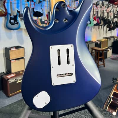 Ibanez Prestige AZ2203N Electric Guitar - Dark Tide Blue Flat with Ibanez Case, Get Plek'd! 047 image 12