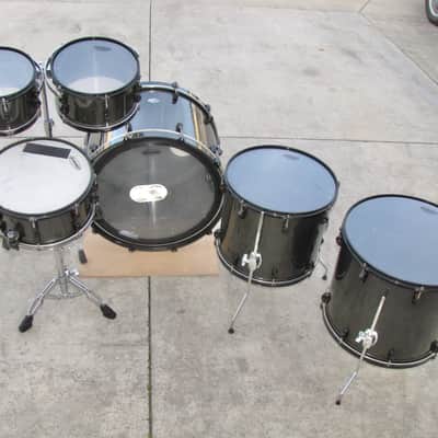 ROCKET SHELLS USA Carbon Fiber Drum Set 10" 12" 16" 18" Toms 24" Bass 14" Snare image 9