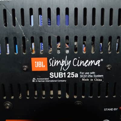JBL SUB125a Simply Cinema Subwwofer  for use with SCS125a System- AS IS image 3