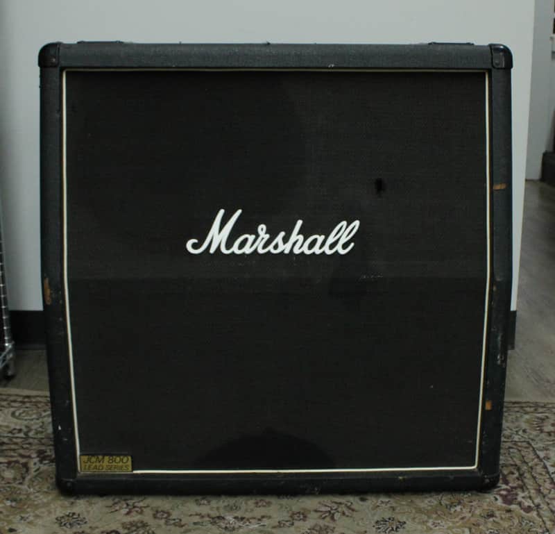 1984 Marshall 1960A JCM 800 Lead 4x12 Cabinet 16ohms image 1