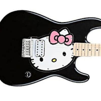 Fishbone PINK Strat 2013 Black or Pink Hello kitty image 4