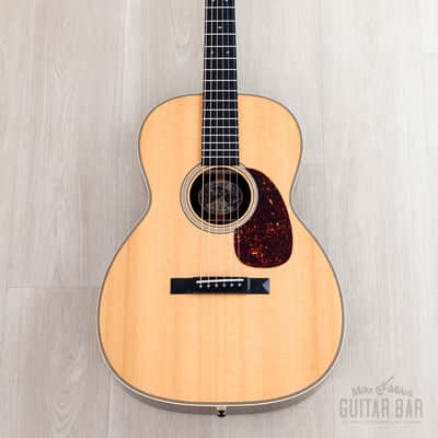 1993 Collings 0002H 12 Fret Long Scale Herringbone Acoustic Guitar, Near-Mint w/ Calton Flight Case image 2