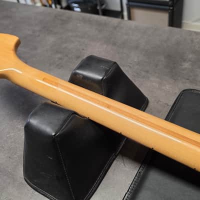 1977 Fender Stratocaster HT LEFT HAND Hardtail American Vintage 70s 1970's USA Lefty Handed Strat Custom DiMarzio Rosewood Black Aged Roadworn Relic LH Guitar image 21