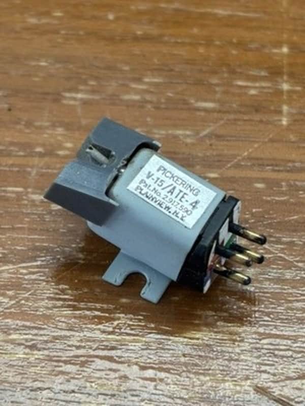 ⭐️Vintage PICKERING V-15 ATE-4 Cartridge⭐️W/ Date 4 Needle⭐️Working⭐️ image 1