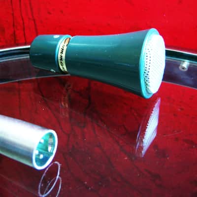 Vintage 1960's Shure 420 controlled magnetic microphone high Z harp mic w accessories 425 430 415 image 6