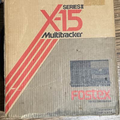 Fostex X-15 Series II 4-Track Cassette Recorder w/ Original Box - Serviced image 17