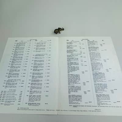 Vox Price List – Beatles Era Dealer Sheet 1966 image 3