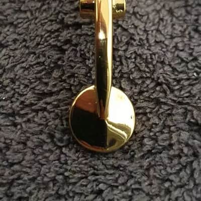 Hand Made YAMAHA trumpet Water Key 24k Gold Plated image 2
