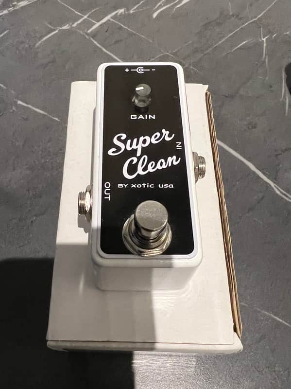 Xotic Super Clean Buffer 2019 - White image 1