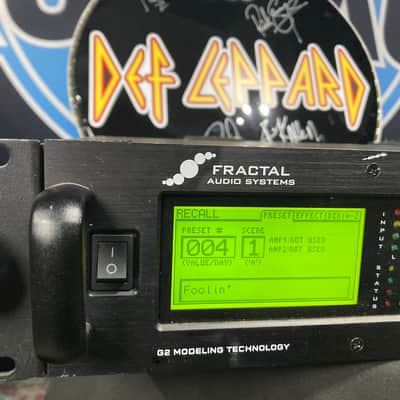 Vivian Campbell's, Def Leppard, Fractal Axe FX II WITH PRESETS And Tour Artifacts. (VC #5006) 2014-2018 image 8